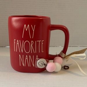 Rae Dunn My Favorite Nana Ceramic Mug
NEW